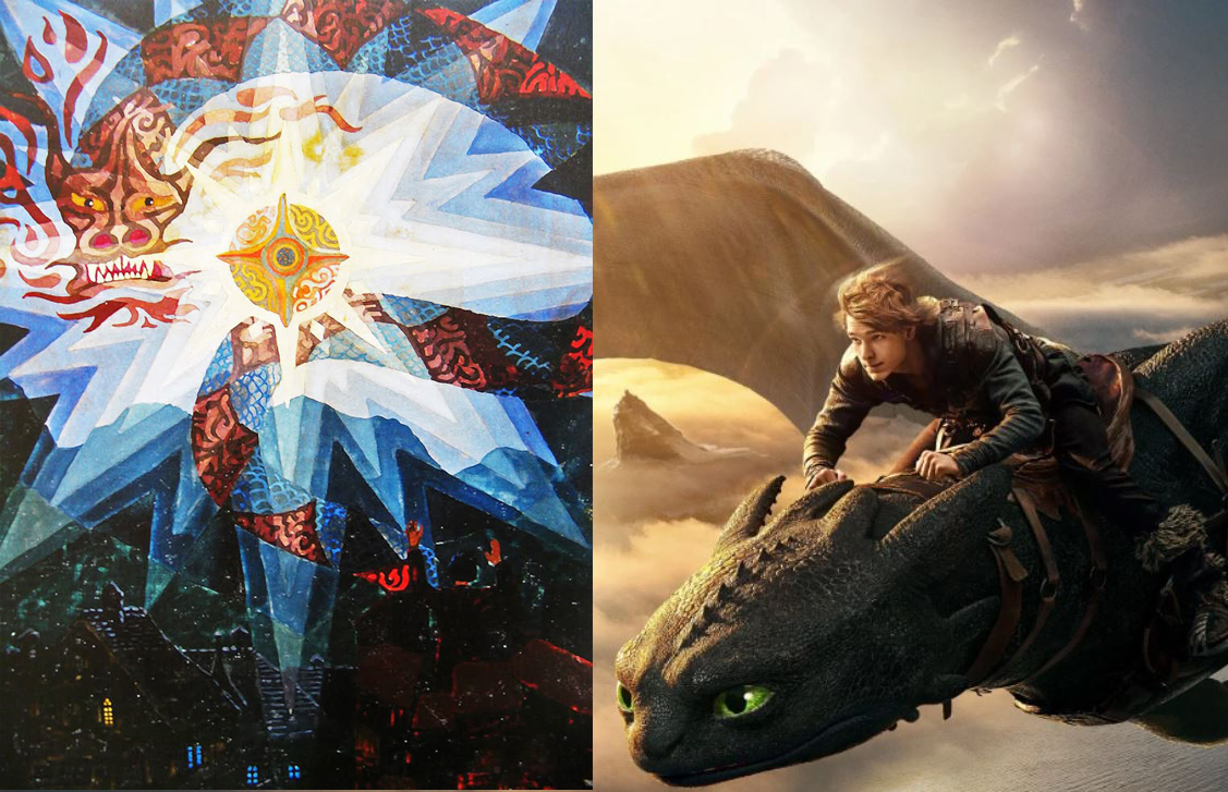 Að temja innri dreka og jungískur skuggi í How to Train Your Dragon